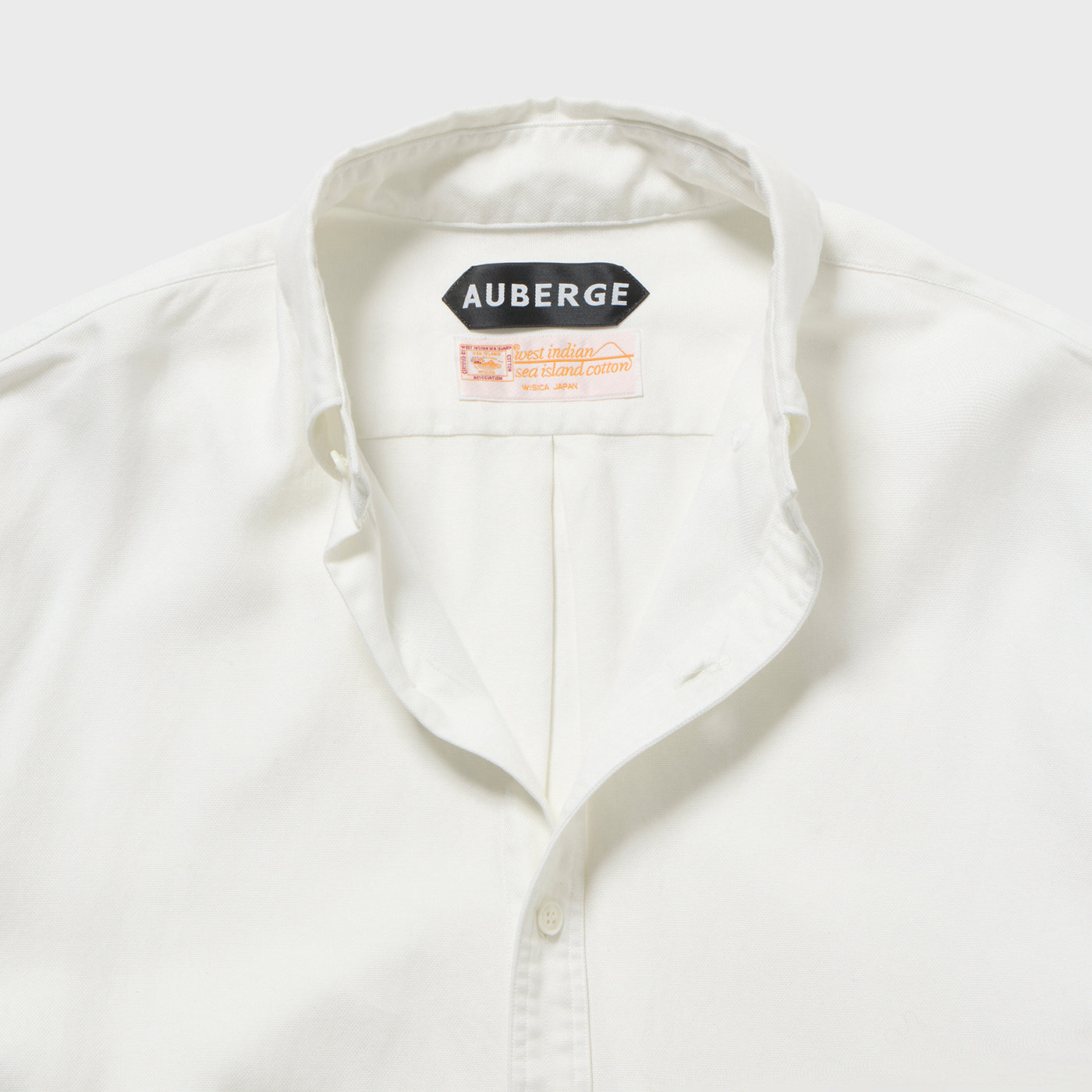 海島綿ボタンダウンシャツ『WOODY』